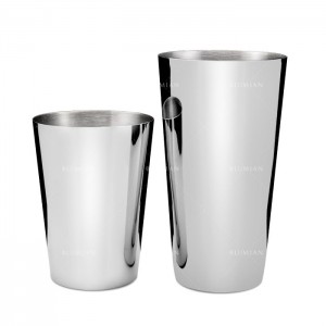 Yokai | Boston Tin &  Half Tin | 18-28 oz Argento