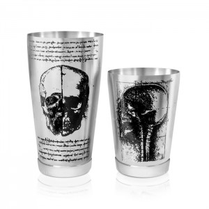 Kenko Leonardo | Boston Tin &  Half Tin | 28-18 oz Argento