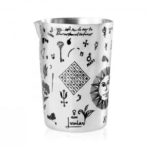 Sakura Alchemy Mixing Glass | 500 ml Argento