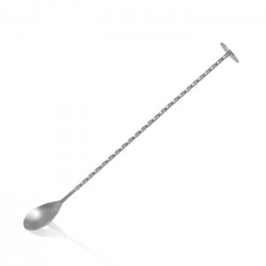 Muddler Bar Spoon | 28 cm Matt