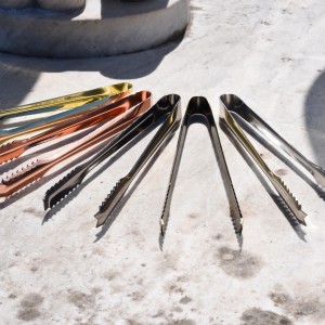 Ice Tongs | 18 cm | Bronzo
