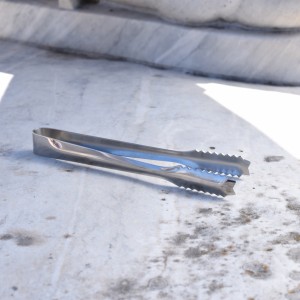Ice Tongs | 18 cm | Argento