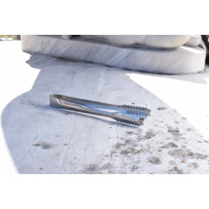 Ice Tongs | 18 cm | Argento