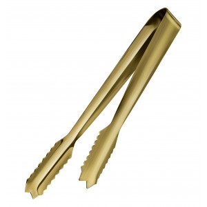 Ice Tongs | 18 cm | Bronzo