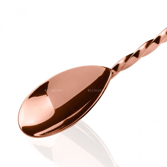 Muddler Bar Spoon | 28 cm Rame