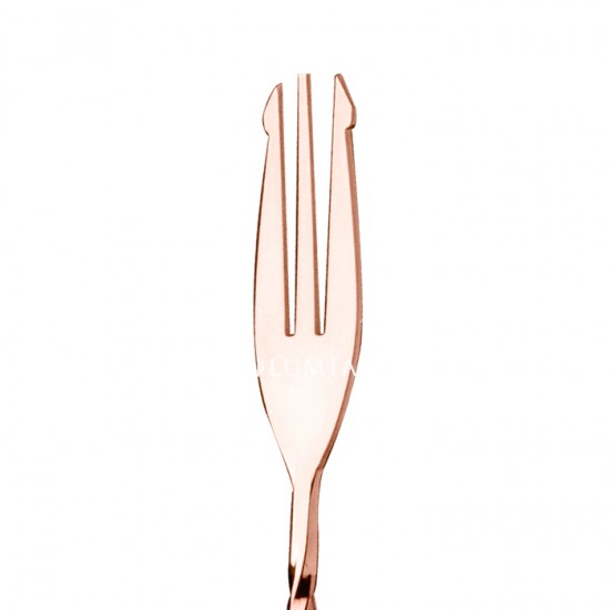 Trident fork Bar Spoon | 40 cm Rame