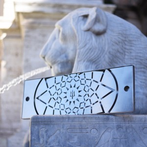 Bar Mat Acciaio Inox | Roma XL | 60 cm