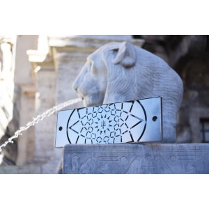 Bar Mat Acciaio Inox | Roma XL | 60 cm