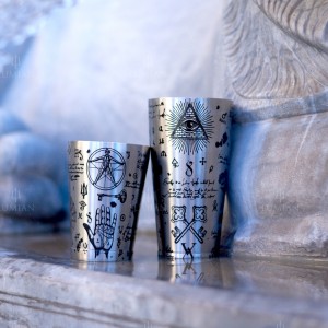 Kenko Alchemy | Boston Tin &  Half Tin | 28-18 oz Argento