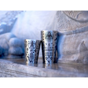 Kenko Alchemy | Boston Tin &  Half Tin | 28-18 oz Argento