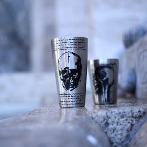 Yokai Leonardo | Boston Tin & Half Tin | 18-28 oz Argento