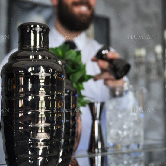 Bomber 500 | Shaker cocktail | 500 ml Nero