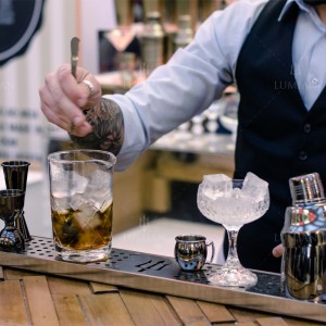 Hoffman Bar Spoon | 30 cm Nero