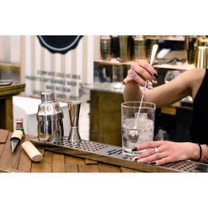 Hoffman Bar Spoon | 30 cm Argento