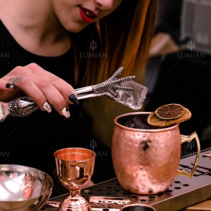 Stone Moscow Mug Hammered | 50 cl Rame